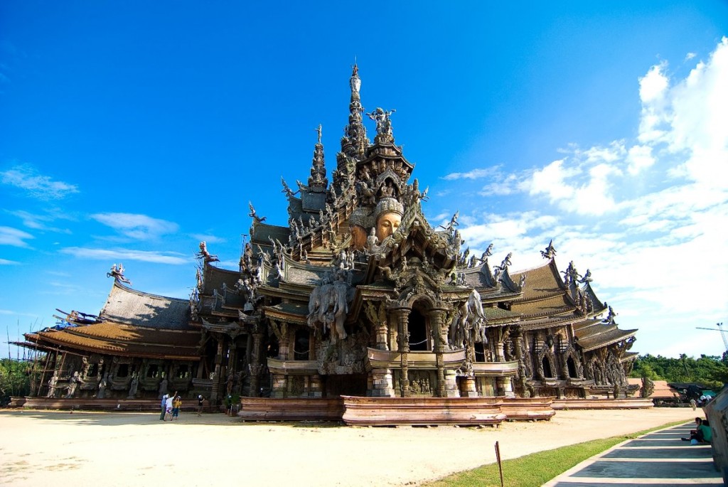 Temple de la vérité à Pattaya